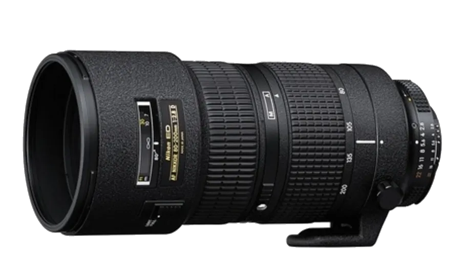Установка подвеса Nikon 80-200mm f/2.8D ED AF Zoom-Nikkor
