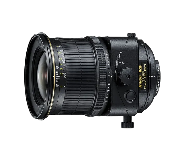 Установка подвеса Nikon 24mm f/3.5D ED PC-E NIKKOR