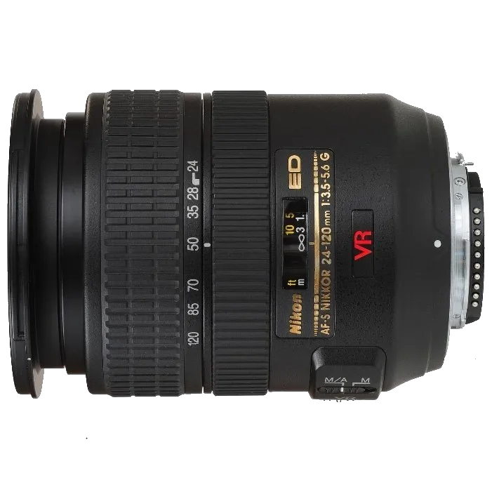 Установка подвеса Nikon 24-120mm f/3.5-5.6G ED-IF AF-S VR Zoom-Nikkor