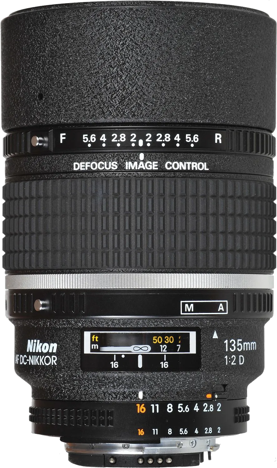 Установка подвеса Nikon 135mm f/2D AF DC-Nikkor