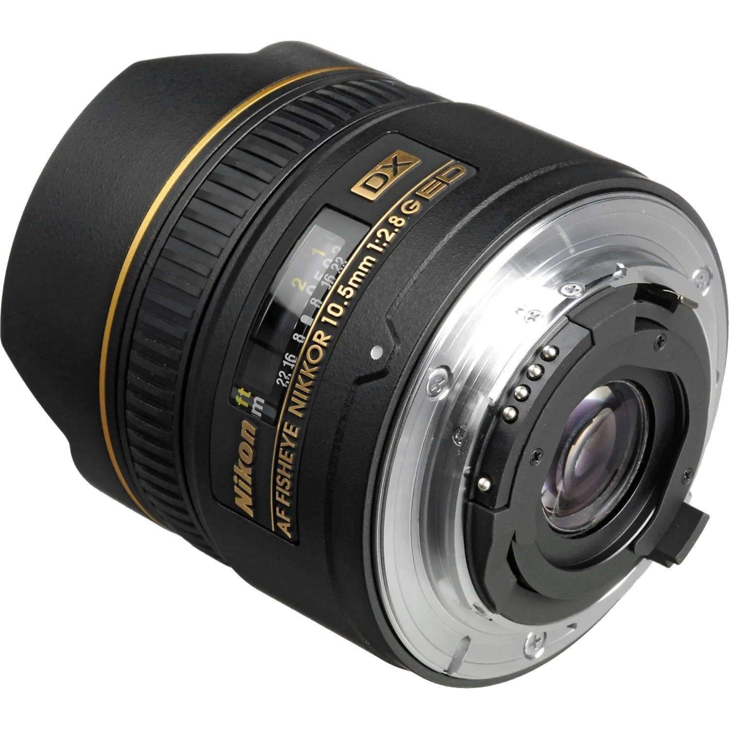 Установка подвеса Nikon 10.5mm f/2.8G ED DX Fisheye-Nikkor