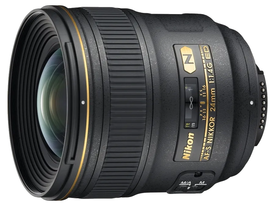 Установка подвеса Nikon 24mm f/1.4G ED AF-S Nikkor