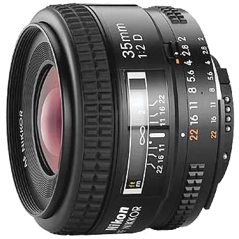 Установка подвеса Nikon 35mm f/2D AF Nikkor