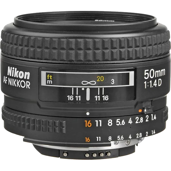 Установка подвеса Nikon 50mm f/1.4D AF Nikkor