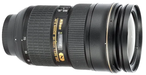 Установка подвеса Nikon 24-70mm f/2.8G ED AF-S Nikkor