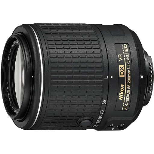 Установка подвеса Nikon 55-200mm f/4-5.6G ED AF-S DX Zoom-Nikkor