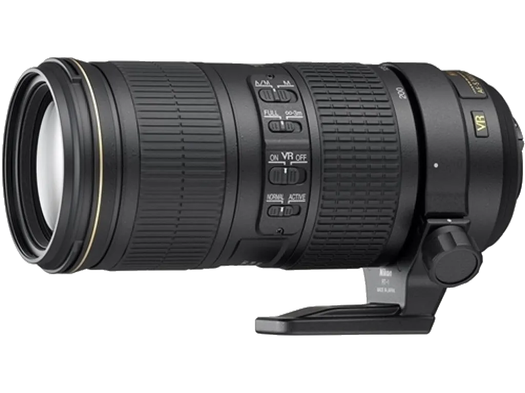 Установка подвеса Nikon 70-200mm f/4G ED VR AF-S Nikkor