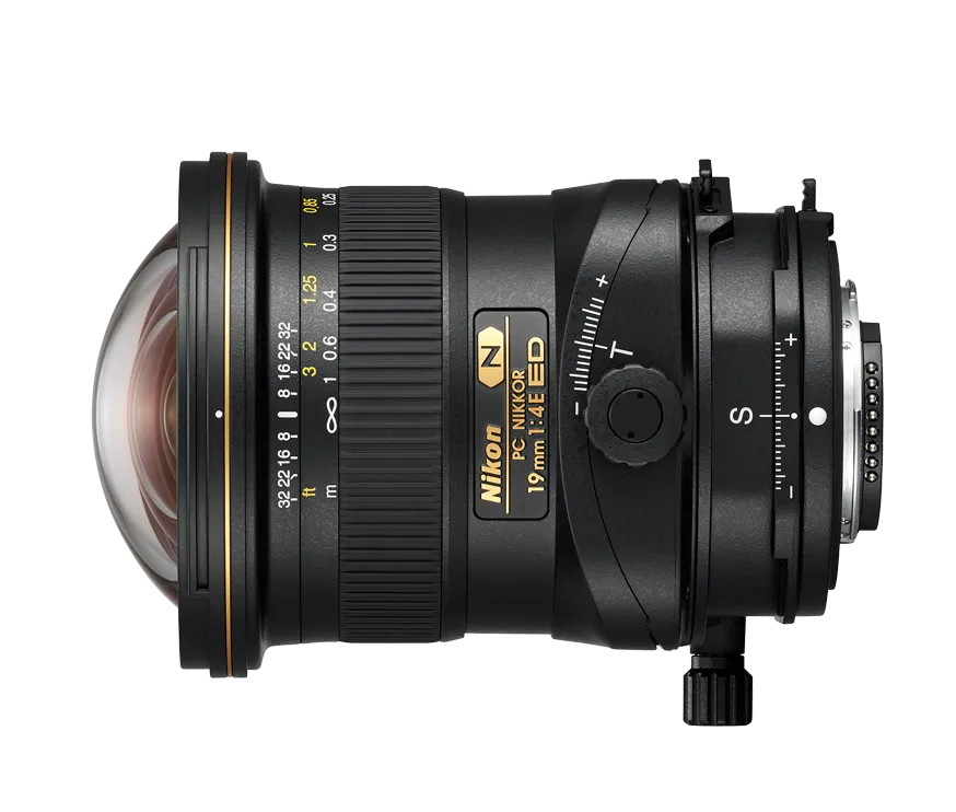 Установка подвеса Nikon PC Nikkor 19mm f/4E ED