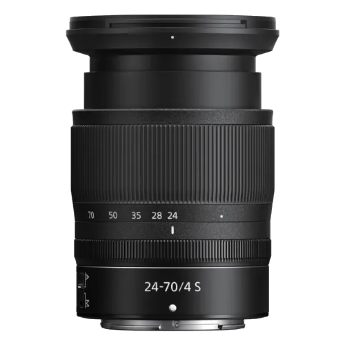 Установка подвеса Nikon Z 24-70mm F4.0 S Nikkor
